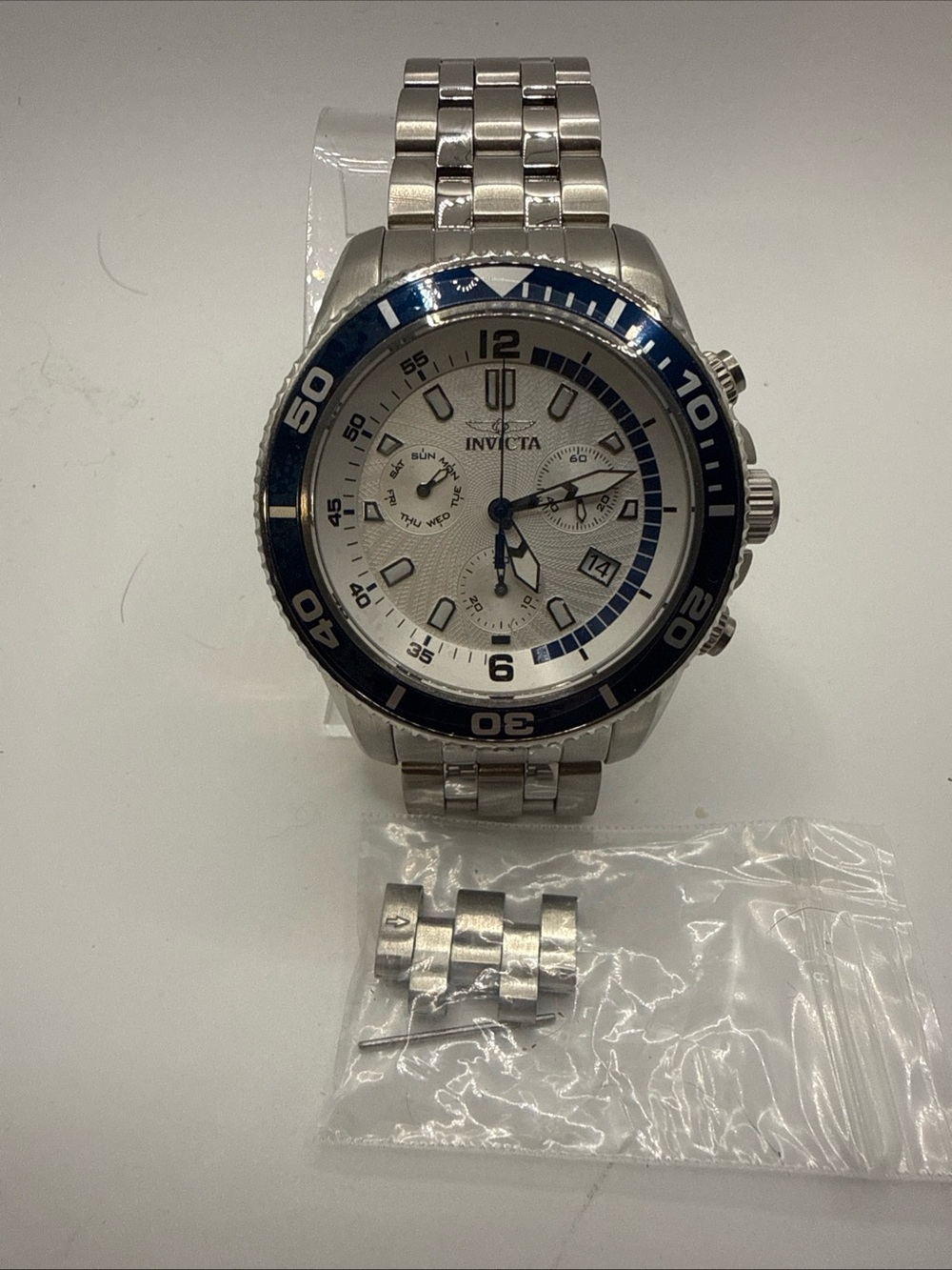 Invicta Pro Diver 24651 Chronograph 50mm Stainless Steel Blue